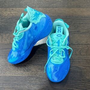 Puma Kids Blue & Teal Athletic Sneakers